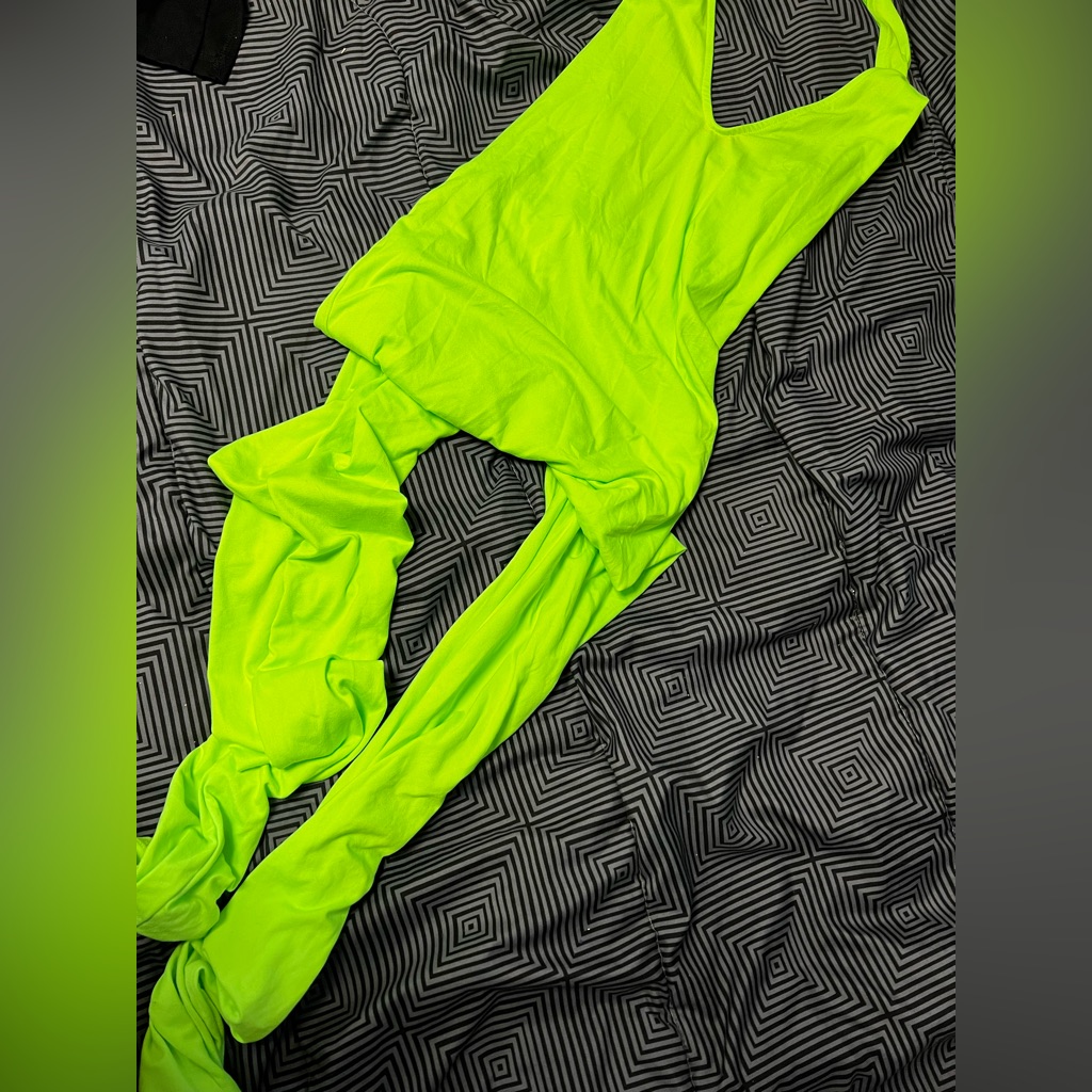 Lime Green Jumpsuit